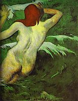 In the Waves, 1889, gauguin
