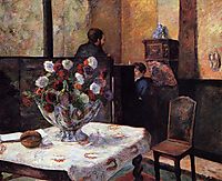 Interior of the Painter-s House, rue Carcel, 1881, gauguin