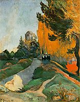 Les Alyscamps, 1888, gauguin