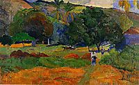 The little valley, c.1891, gauguin