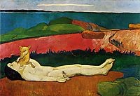 The loss of virginity (Awakening of spring), 1891, gauguin