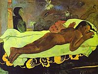 Manao Tupapau or spirit of the Dead Watching, 1892, gauguin