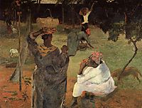 Mango pickers (Martinique), 1887, gauguin