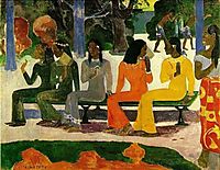 Market Day, 1892, gauguin