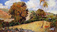 Meadow in Martinique, 1887, gauguin