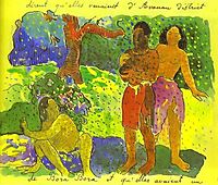 The Messengers of Oro, 1893, gauguin