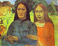 Mother and Daughter, c.1891, gauguin