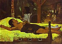 Nativity, 1896, gauguin