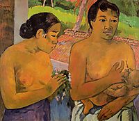 The Offering, 1902, gauguin