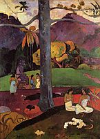 Olden times, 1892, gauguin
