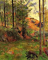 Path down to the Aven, 1888, gauguin