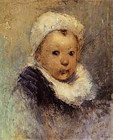 Portrait of a child (Aline Gauguin), c.1877, gauguin