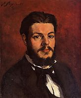 Portrait of Claude Antoine Charles Favre, 1877, gauguin