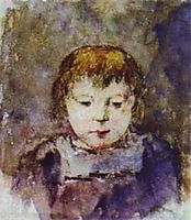 Portrait of Gaugin-s daughter Aline, c.1879, gauguin