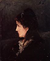 Portrait of Ingeborg Thaulow, 1877, gauguin