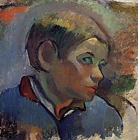 Portrait of a little boy, 1888, gauguin