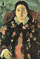 Portrait of Suzanne Bambridge, 1891, gauguin
