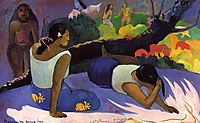 Reclining Tahitian Women, 1894, gauguin