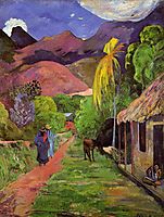 Road in Tahiti, 1891, gauguin