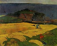 Seaside harvest, 1890, gauguin
