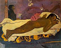 Spirit of the Dead Watching, 1892, gauguin