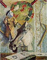 Still life with horse-s head, gauguin