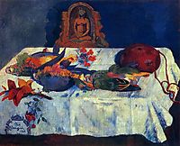 Still Life with Parrots , 1902, gauguin