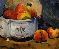 Still Life with Peaches, gauguin