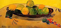 Still life with Tahitian oranges, 1892, gauguin