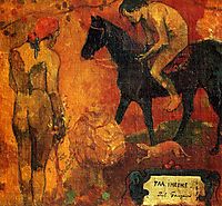 Tahitian pastoral, c.1892, gauguin