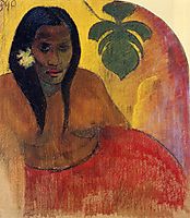 Tahitian Woman, 1894, gauguin