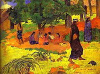 Taperaa Mahana, 1892, gauguin