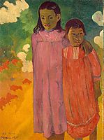 Two sisters, 1892, gauguin