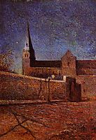 Vaugirard church, 1879, gauguin