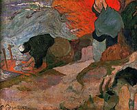Washerwomen, 1888, gauguin