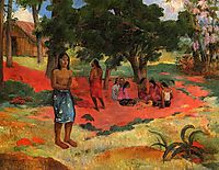 Whispered Words, 1892, gauguin