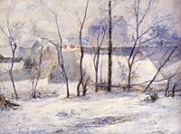 Winter Landscape, gauguin