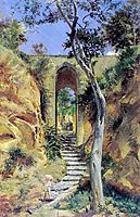 Bridge in Viko, 1858, ge