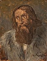 Portrait of a Bearded Man (Head of an Apostle?), gebhardt