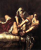 Judith Beheading Holofernes, 1620, gentileschi