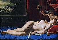 Sleeping Venus, 1630, gentileschi