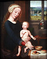 Madonna with the Milk Soup, c.1520, gerarddavid