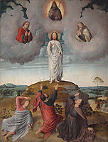 The Transfiguration of Christ (central panel), 1520, gerarddavid