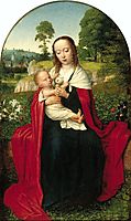 The Virgin and Child in a Landscape, c.1520, gerarddavid