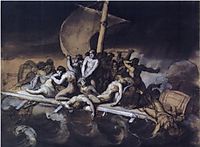 Cannibalism on the Raft of the Medusa, 1818-19, gericault