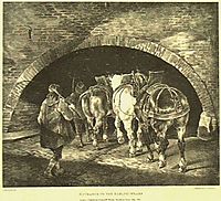Entrance To The Adelphi Wharf, 1821, gericault