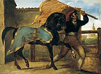 The Horse Race, 1816-17, gericault