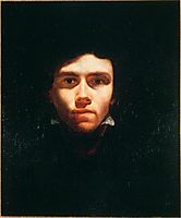 Portrait of Eugene Delacroix, 1819, gericault