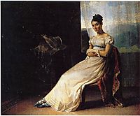 Portrait of Laura Bro, 1820, gericault