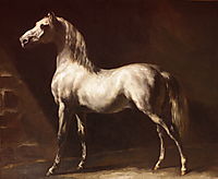 Study of a Dapple Grey, 1824, gericault